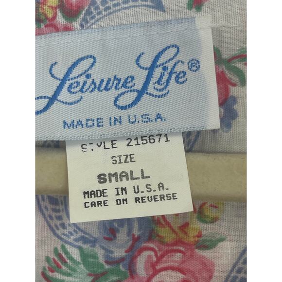 Leisure Life Women Multicolor Floral Maxi Dress Gown Size Small - Picture 3 of 5